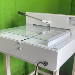 美品！【マイツ】　電動裁断機　CE-4315 専用台付き　替刃、工具、取説、全部セット　A3用紙厚さ40ｍｍ重ねて一度に裁断できる ■C-1556の画像