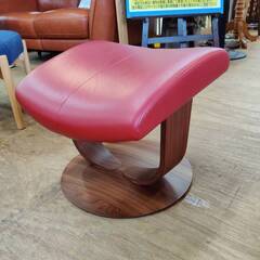 【愛品倶楽部柏店】karimoku Chitano カリモク チターノ 本革リクライナー1人掛けソファ&オットマン THE FIRST 幅77cm Mサイズの画像