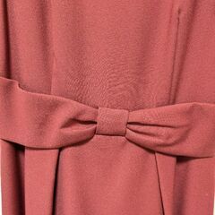 オレンジ　ワンピースの画像