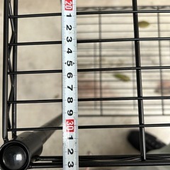 スチールラック　黒3段の画像