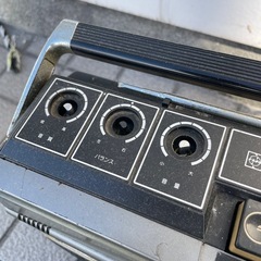 ジャンク　レトロ　カセットデッキの画像