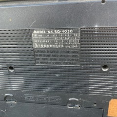 ジャンク　レトロ　カセットデッキの画像