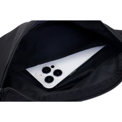 【10%OFF】THRASHER TH-V ウエストバッグ 4L ユニセックス BLACK / WHITE　US表するスケートボード専門誌THRASHER MAGAZINEブランド　送料無料の画像