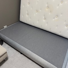 ダブルベッド&クッションフレーム【パラマウントベッド】の画像