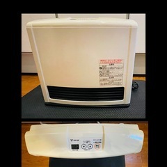 ★美品★中古 リンナイ ガスファンヒーター RC-K2403E-1 2012年製 木造7畳鉄筋9畳までの画像