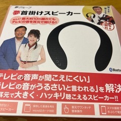 首掛けスピーカーの画像