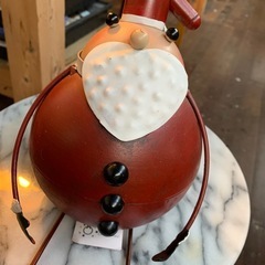 ★アイアンのサンタさん★足がぶらぶらしてかわいいですよー💕の画像