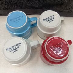 海外・日本製品のサルベージ品　スヌーピー　スタッキングマグ４個セット　単品販売不可の画像