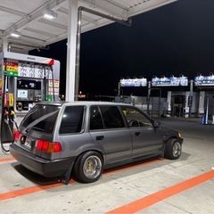 ホンダ シビックシャトル ef5 USDM ローライダーコンパクト仕様の画像