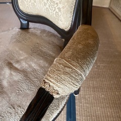 アンティーク　チェア　フレンチシャビーの画像