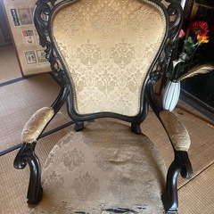 アンティーク　チェア　フレンチシャビーの画像