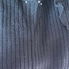 Arrow ブラック　カットソー　セーター　の画像