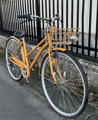＜整備済・美品車＞あさひサイクル・INNOVATION FACTORY（イノベーションファクトリー） 27インチ・自転車 シマノ外装6