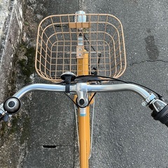 ＜整備済・美品車＞あさひサイクル・INNOVATION FACTORY（イノベーションファクトリー） 27インチ・自転車 シマノ外装6段変速 鍵付き・後輪タイヤ新品・パンク無料修理券付でお得！の画像