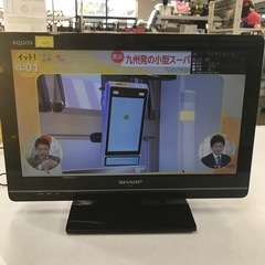 19型液晶テレビ　シャープ　AQUOS 2011年製　リモコン付きの画像