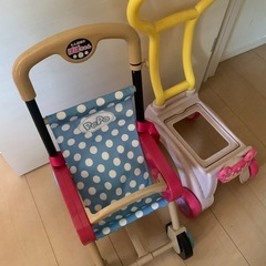 おもちゃベビーカーの画像