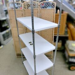 メタルラックフラット棚板 5段 幅91cm MRF-9018J ポール直径25mm・棚板5枚 幅91×奥行46×高さ178.5cm スチールラック 高さ調整可能 棚 スチールラック札幌 西区 西野の画像