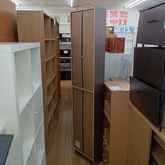 ★リユースのサカイつくば店★TK7189  本棚 ブラウン H180×D17×W38 クリーニング済みの画像