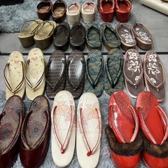 着物草履、バックの画像