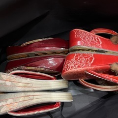 着物草履、バックの画像