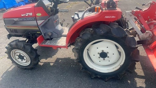 決まりました！ 【宮城発★自動水平】三菱 MITSUBISHI / 型式:MT241 乗用トラクター PTO逆転付!!! 4WD切換 