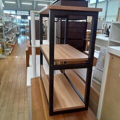 ★リユースのサカイつくば店★TK7192  収納ラック ナチュラル H65×D30×W60 クリーニング済みの画像