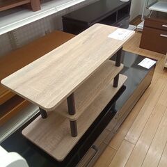★リユースのサカイつくば店★TK7193  テレビ台 ナチュラル H41×D30×W80 クリーニング済みの画像
