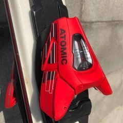 中古ATOMIC REDSTER SX JR 子ども用スキー板ビンディング付き150cmの画像