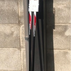 【新品】HEAD 子ども用スキーポール ストック 105cm ブラック レッドの画像