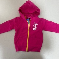 【取引中】BABYDOLL 100cm ✨新品✨ミニーマウス フード付きアウターの画像