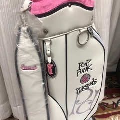 ゴルフクラブ＆キャディバック女性用の画像