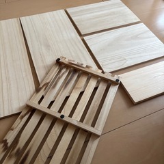 【お譲り先決定】木材　すのこ　6枚 の画像