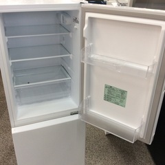 【単身者向け】2ドア冷凍冷蔵庫 NITORI ニトリ NR-133L WH 133L 2024年製:ホワイトの画像