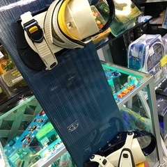 ★ジャングルジャングル貝塚店★ salomon サロモン　スノーボード　スノボ　ウィンタースポーツ　板　ボード　メンズ　レディース　ネイビー　ソフトカバー付き　SALOMON 貝塚市　二色浜　リサイクルショップの画像