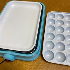 たこ焼き器　ホットプレート付きの画像