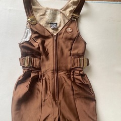 ellesse エレッセ ゴールドウイン スキーパンツ ブラウン 63 Sサイズ相当 左バックル部欠品 中古品 の画像