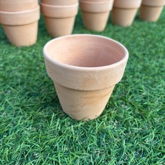素焼き 植木鉢 2.5号 70個まとめて 素焼き鉢の画像