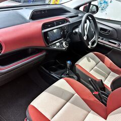 ⭐28年式★トヨタアクア⭐ハイブリッドバッテリー保証★２年車検・2年保証付き！下取り可能！の画像