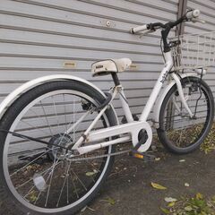２２インチの子供自転車です。の画像