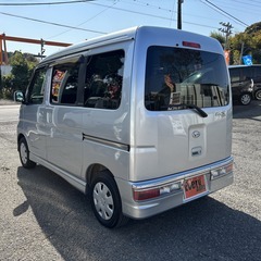 自社ローンあり！ガソリン100リットルプレゼント✨ETC✨ナビ＆TV✨ダイハツ☆アトレーワゴン☆カスタムターボR☆660cc☆4人乗り☆の画像
