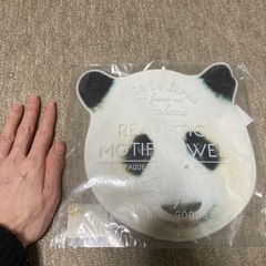 パンダのハンドタオルの画像