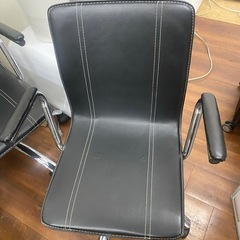 オフィスチェア　キャスター付き　上げ下げ可能　リサイクルショップ宮崎屋佐土原店R7.11.7の画像