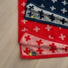 北欧風タオルのバスタオル2枚セットの画像