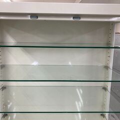 中古　美品　SOLNO　タカゾノ　ケビント　飾り棚　食器棚　本棚　店舗什器　ガラスキャビネット　ガラスショーケース　ディスプレイケース　医療棚　ドクターキャビネット　スチール製　アンティーク　愛知　一宮市　稲沢市　江南市　岐阜　羽島市　各務ヶ原市　岐阜市　三重　名古屋　グッドプライス一宮の画像