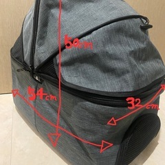 犬猫用移動ケース/未使用の画像