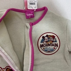 90cm Disneyアウター 新品 ミッキー＆ミニーの画像