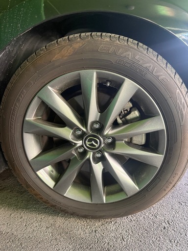 マツダ6 アテンザ　純正17インチタイヤホイール4本