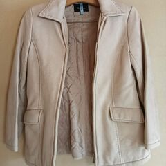 キルティングコート　クリーニング済みの画像