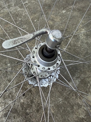 ［自転車専門店］USEDパーツ☆RITCHEY 後輪ホイール（700c)