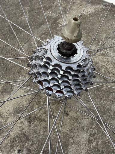 ［自転車専門店］USEDパーツ☆RITCHEY 後輪ホイール（700c)